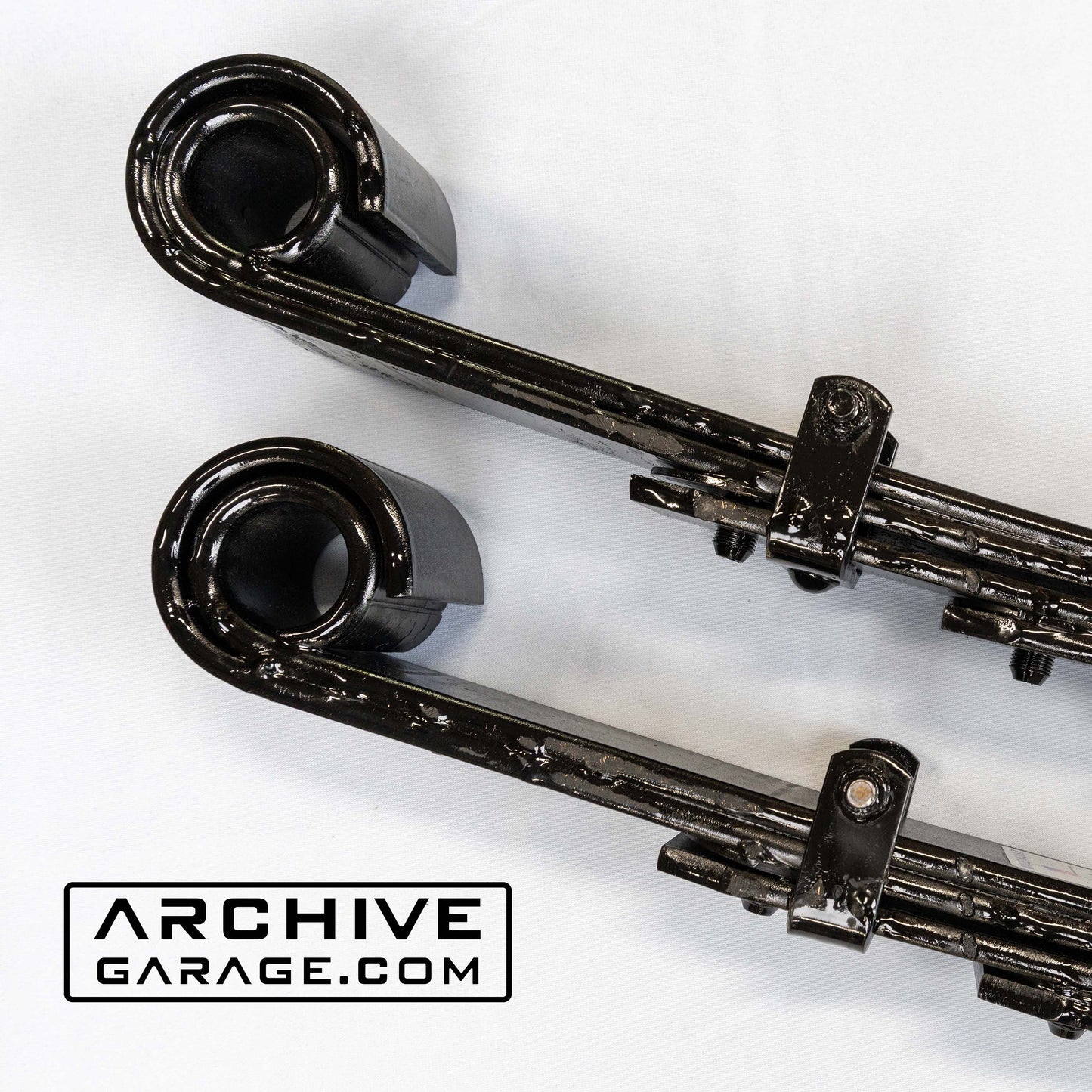 Archive Explorer Series "HENRY HUDSON" 1st Gen Dodge Ram Rear 64" 9-leaf Springs Pair 1972-1993 W150 W250 W350 Cummins Ramcharger
