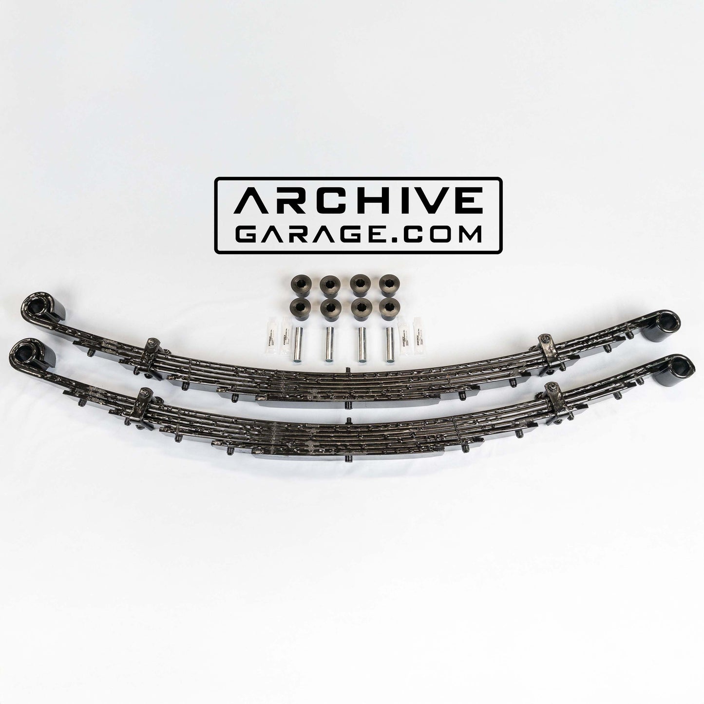 Archive Explorer Series "HENRY HUDSON" 1st Gen Dodge Ram Front 52" 7-leaf Springs Pair 1972-1993 W150 W250 W350 Cummins Ramcharger