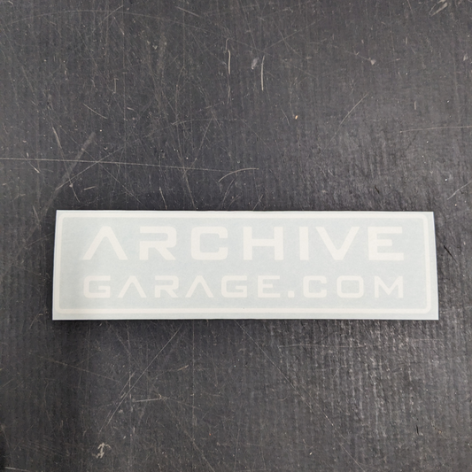 Archive Garage Stickers