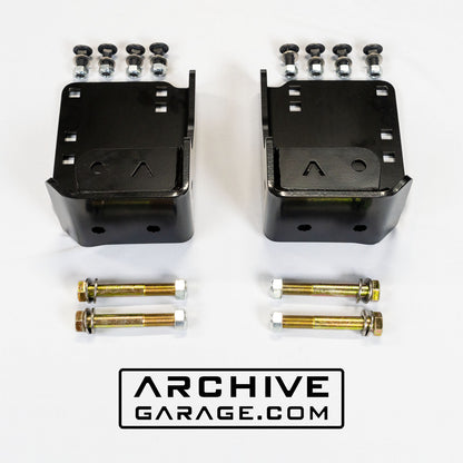 Hammer Hangers® - 1972-1993 1st Gen Dodge Ram HD Shackle Hangers Ramcharger