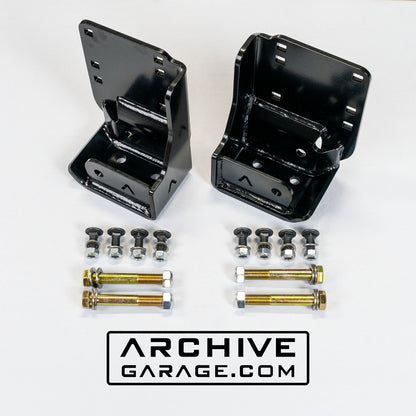 Hammer Hangers® - 1972-1993 1st Gen Dodge Ram HD Shackle Hangers Ramcharger