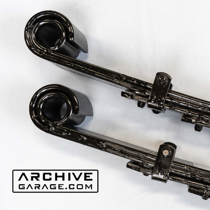 Archive Explorer Series "HENRY HUDSON" 1st Gen Dodge Ram Rear 64" 9-leaf Springs Pair 1972-1993 W150 W250 W350 Cummins Ramcharger