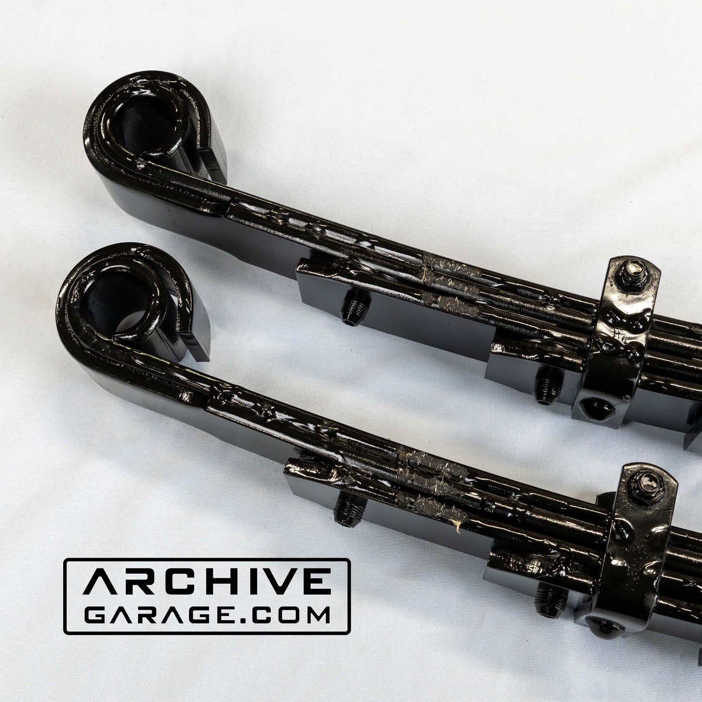 Archive Explorer Series "HENRY HUDSON" 1st Gen Dodge Ram Front 52" 7-leaf Springs Pair 1972-1993 W150 W250 W350 Cummins Ramcharger