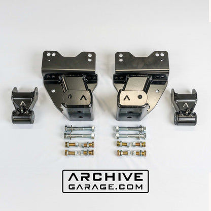 Hammer Hangers® - 2005-2023 Toyota Tacoma HD Shackle Hangers