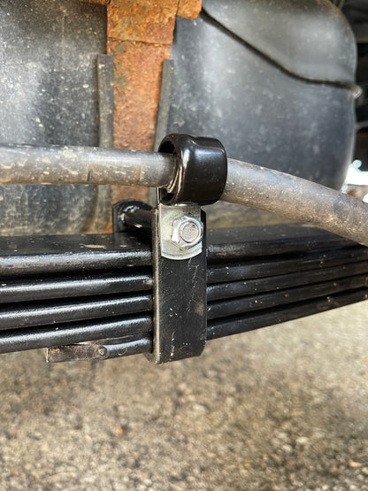 Brake Line Clips for Leaf Spring Installation