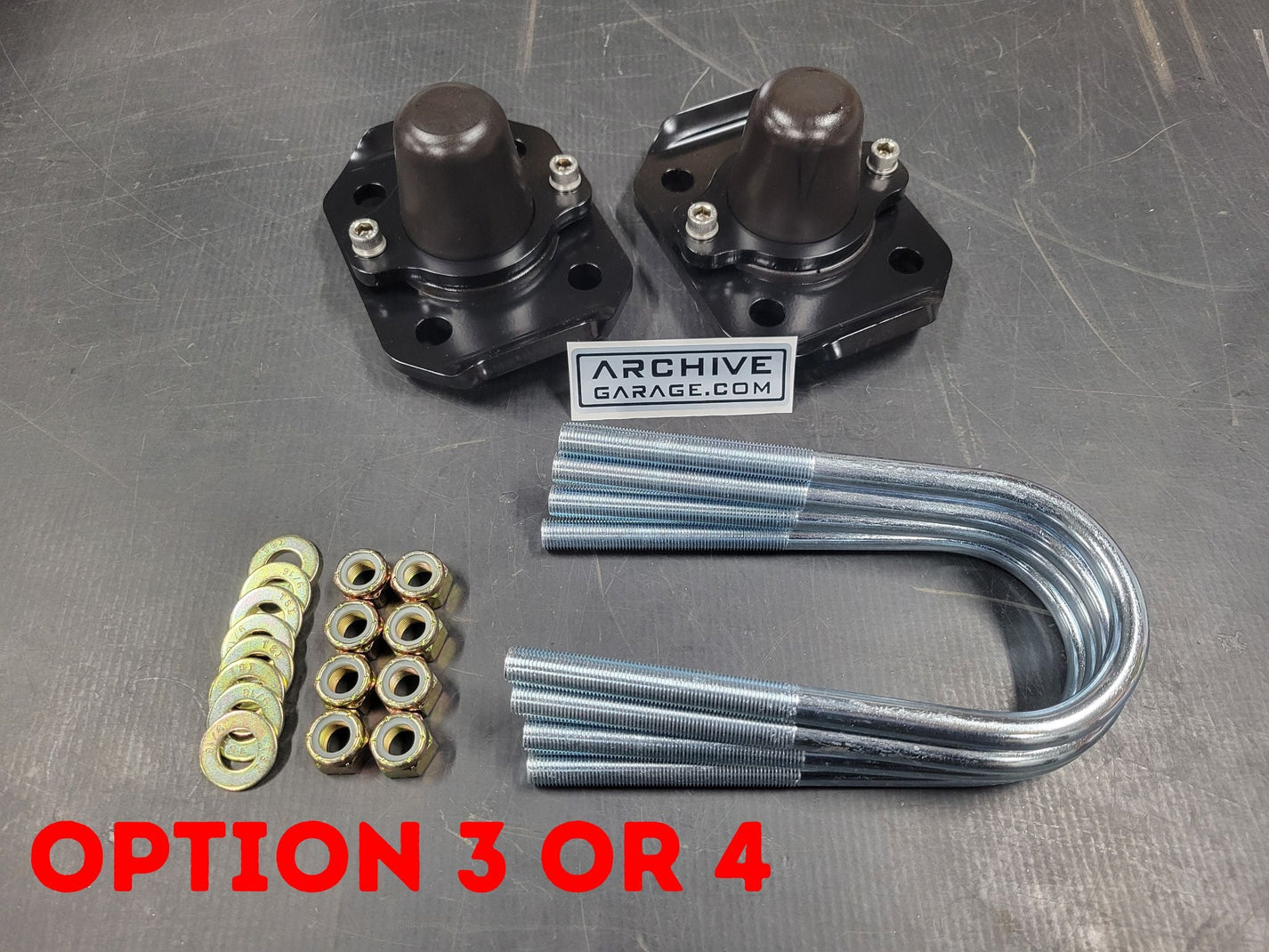 STEALTH HD GM UBOLT FLIP KIT 20152022 COLORADO CANYON Archive Garage